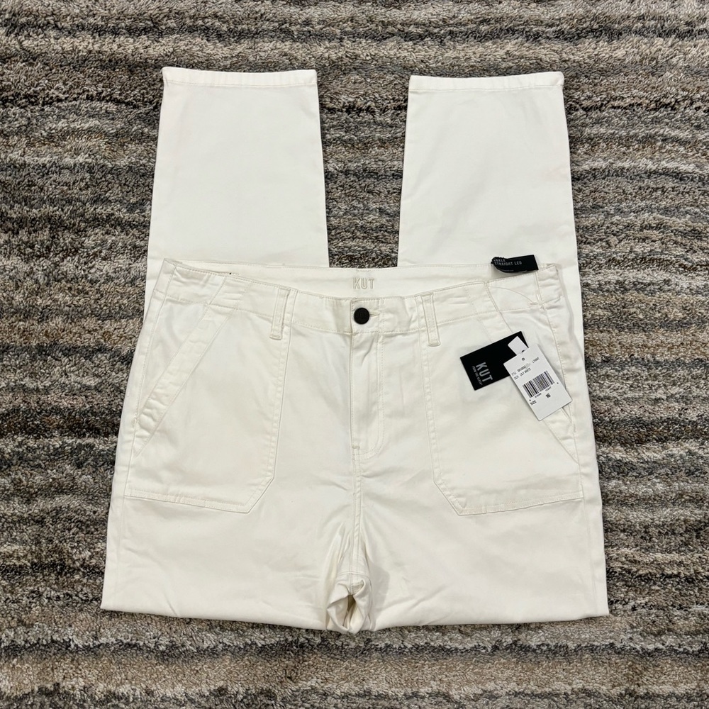KUT From The Kloth Ankle Straight Leg Jeans Sz 16 NWT | KUT Straight Leg Jeans